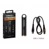 Duracell DK100R avainvalaisin 100 lumenia ladattava musta