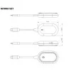 Bluechip langaton näytön lähetin HDMI (NWD6000) USB-C (DP Alt Mode) - HDMI USB-A-virtalähteellä