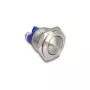 Delock 16 mm kupu hetkellinen painonappikytkin, 2 x ruuviliitin, 1 NO, musta