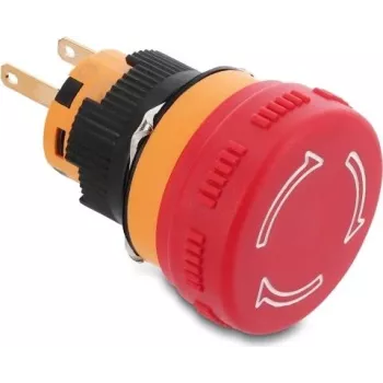 Delock sienipainike 16 mm 2 x juotosliitäntä muovi 26 mm Ø (22120)