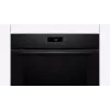 BOSCH HBG571EB4 kalusteisiin asennettava uuni, musta, 71 L, pyrolyyttinen itsepuhdistus, 7 lämmitystapaa