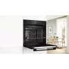 BOSCH HBG571EB4 kalusteisiin asennettava uuni, musta, 71 L, pyrolyyttinen itsepuhdistus, 7 lämmitystapaa