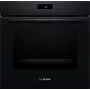 BOSCH HBG571EB4 kalusteisiin asennettava uuni, musta, 71 L, pyrolyyttinen itsepuhdistus, 7 lämmitystapaa