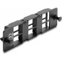Delock sovitepaneeli Keystone-moduuleille 6 porttia musta 19 tuuman HD patch-paneeli 67508
