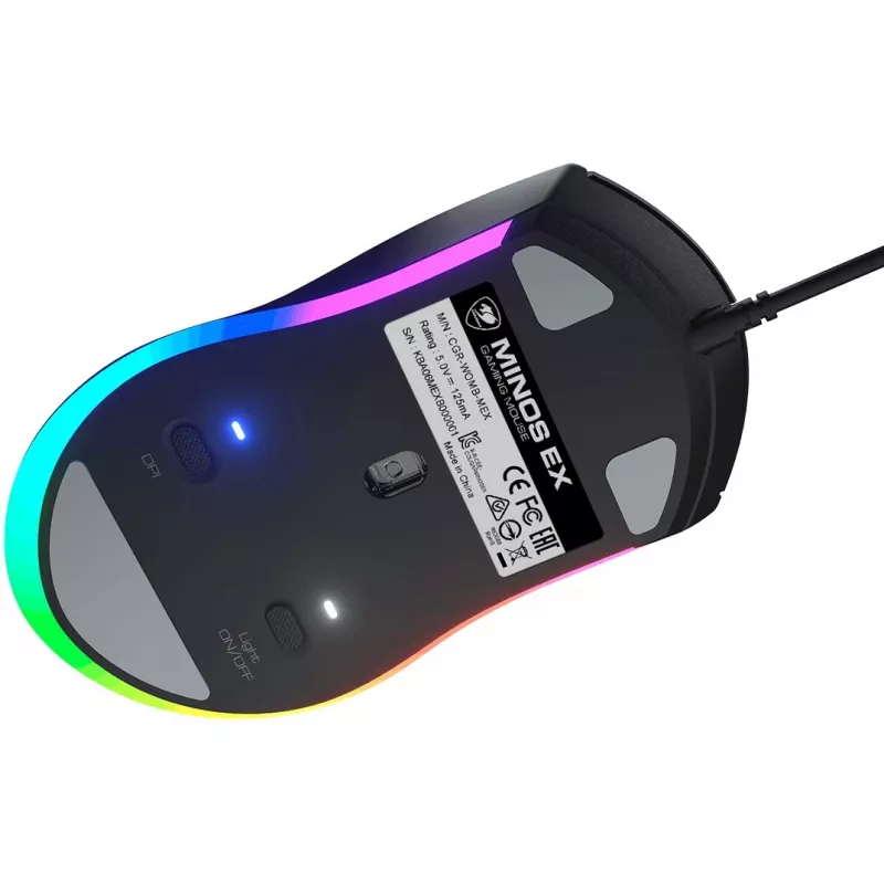 COUGAR MINOS EX RGB langallinen pelihiiri, musta