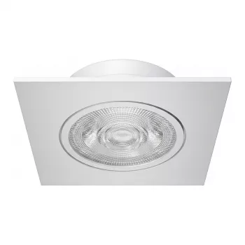 Synergy 21 LED-upotettava kattospotti Helios valkoinen - neliömäinen + kääntyvä - neutraalinvalkoinen