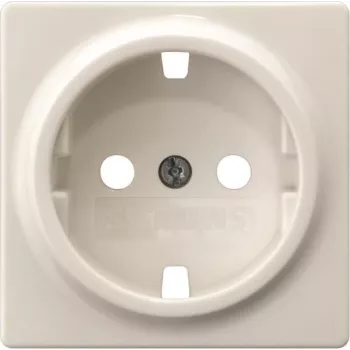 Siemens 5UH1044 pistorasian kansi ilman sisäosaa 55x55mm titaanivalkoinen (DELTA miro)