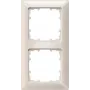 Siemens DELTA miro 2-osainen kehys titaanivalkoinen muovi 151x80 mm