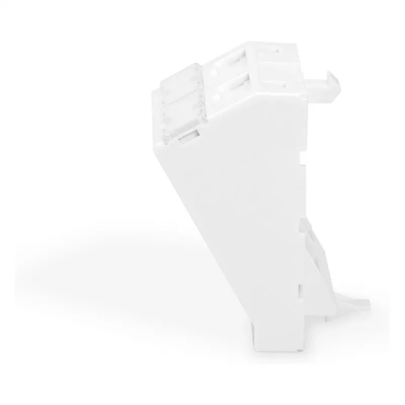 DIGITUS Keystone -peitelevy 2-portti 45x45 mm kulma valkoinen