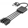 Sandberg USB-C/A - 2A+2C-jakaja (136-81)