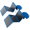 CANYON SP-200 Foldable 200W aurinkopaneeli, 2x USB-A ja USB-C PD 45W, musta