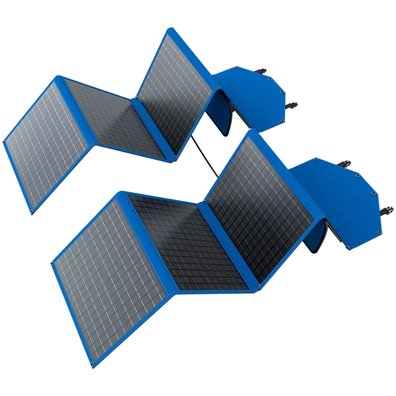 CANYON SP-200 Foldable 200W aurinkopaneeli, 2x USB-A ja USB-C PD 45W, musta