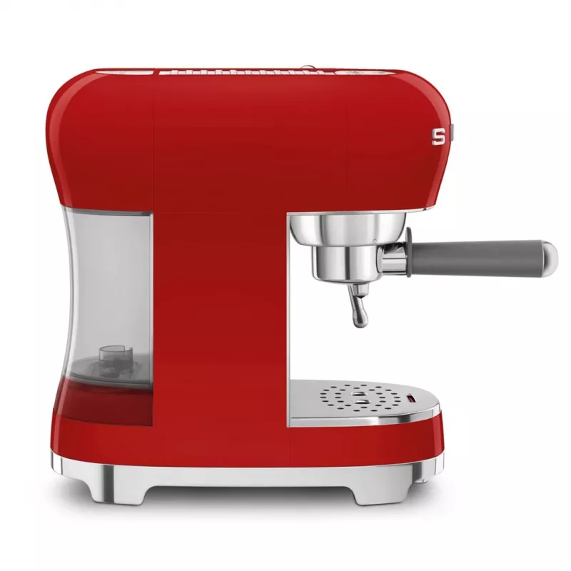 Smeg ECF02RDEU 50's Style manuaalinen espressokeitin 1.1 L punainen