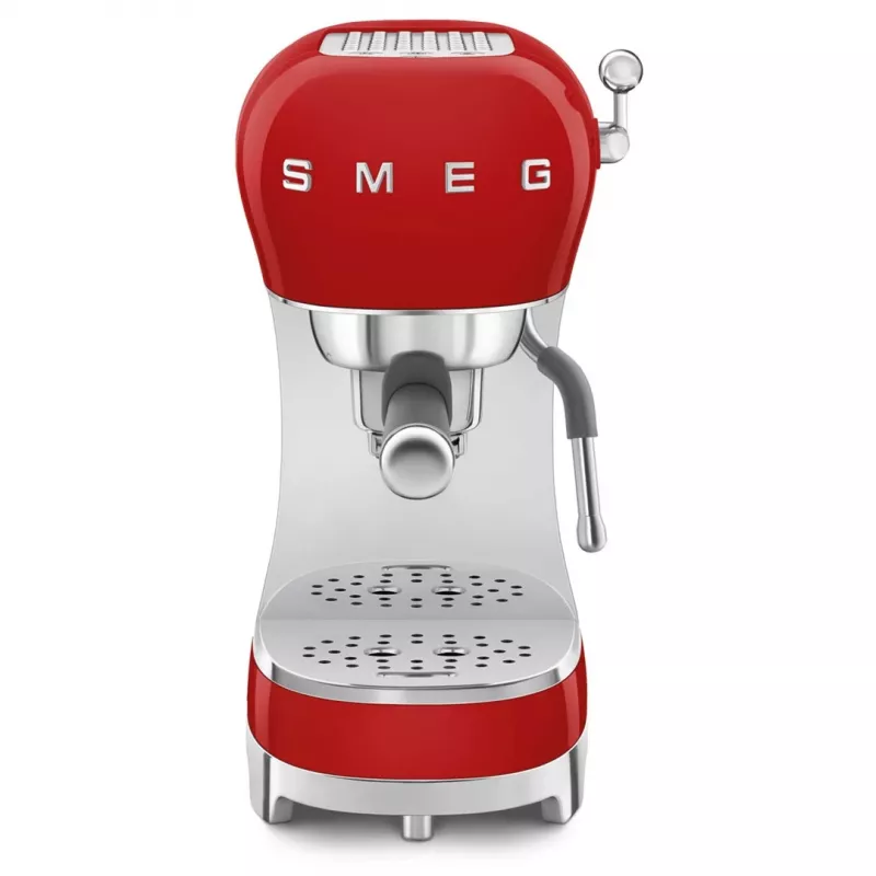 Smeg ECF02RDEU 50's Style manuaalinen espressokeitin 1.1 L punainen