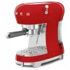 Smeg ECF02RDEU 50's Style manuaalinen espressokeitin 1.1 L punainen