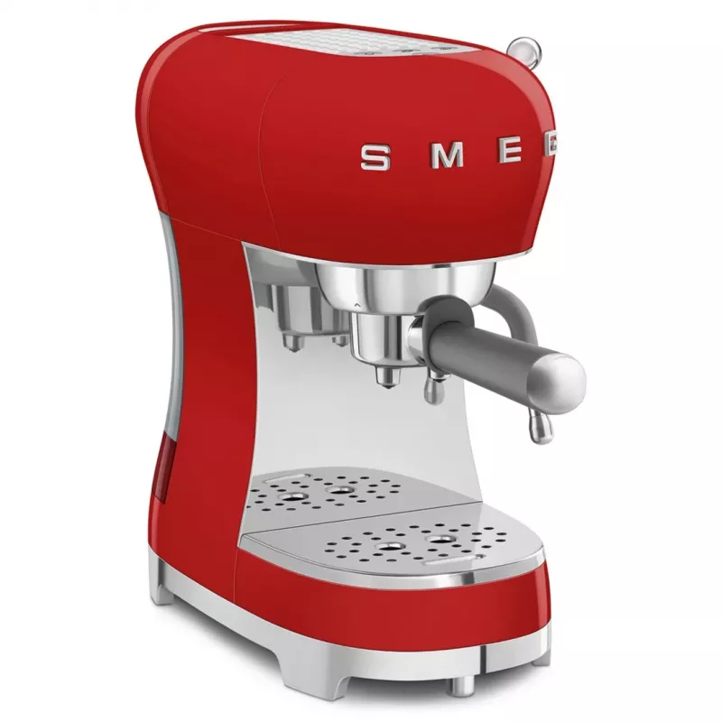 Smeg ECF02RDEU 50's Style manuaalinen espressokeitin 1.1 L punainen