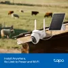 TP-LINK Tapo C665G -sarja ulko-IP-kamera ja aurinkopaneeli 4K 8MP Wi-Fi LTE
