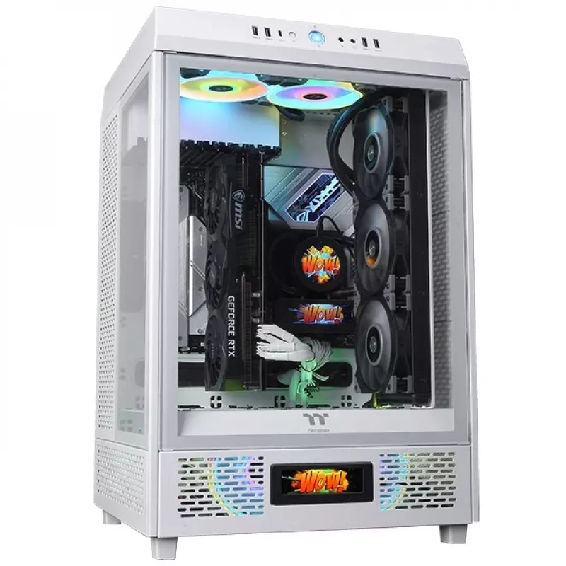 Thermaltake LCD Panel Kit Snow White The Tower 500 -koteloon