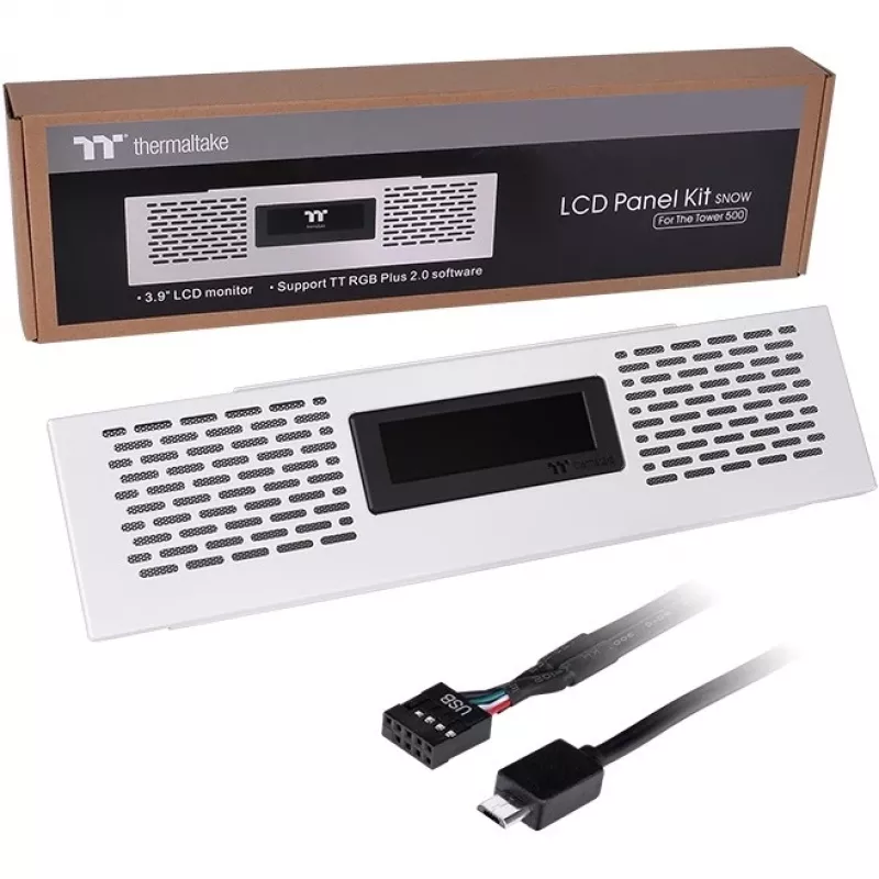 Thermaltake LCD Panel Kit Snow White The Tower 500 -koteloon