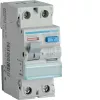 Hager CDC225J nollajohdinkisko 25-napainen 125A 400V harmaa/sininen