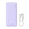 Baseus Airpow - 20 000 mAh 20W varavirtalähde (lila)