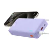Baseus Airpow - 20 000 mAh 20W varavirtalähde (lila)