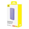 Baseus Airpow - 20 000 mAh 20W varavirtalähde (lila)