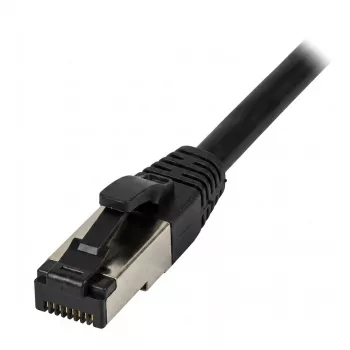 Synergy21 verkkokaapeli RJ45, CAT8.1 2000MHz, 5m, musta, S/FTP, TPE/LSZH (SuperFlex), AWG26