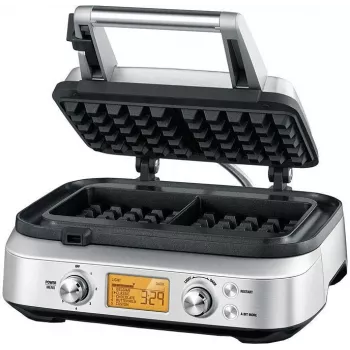 Sage SWM620BSS4EEU1 Smart Waffle Pro belgialainen vohvelirauta, 1000 W, harjattu ruostumaton teräs