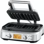 Sage SWM620BSS4EEU1 Smart Waffle Pro belgialainen vohvelirauta, 1000 W, harjattu ruostumaton teräs