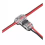 Synergy 21 LED FLEX Strip lisäosa Easy Connect T-liitin 2 Line Clear