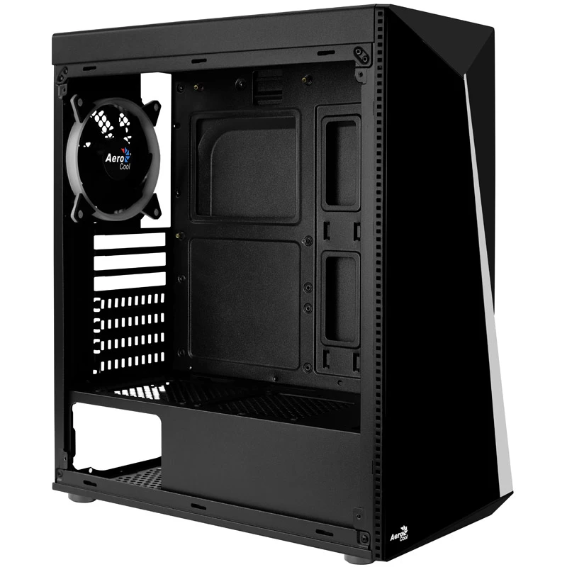 Aerocool Shard karkaistu lasi Midi-Tower musta