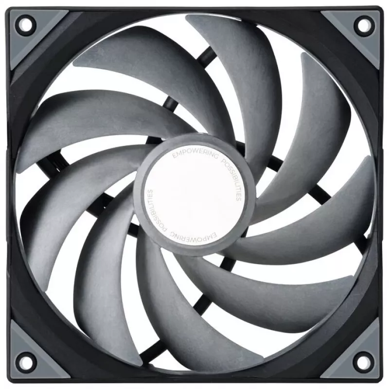 TRYX ROTA PRO -tuuletin - 140 mm, musta