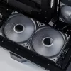 TRYX ROTA PRO -tuuletin - 140 mm, musta