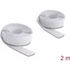 Delock itseliimautuva tarranauha 2 m x 20 mm valkoinen (19067)