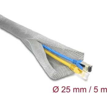 Delock punossukka EMC-suojaukseen, itsesulkeutuva, 5 m x 25 mm (20995)