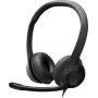 Logitech H390 USB-kuulokemikrofoni kohinaa vaimentavalla mikrofonilla, johdollinen, musta