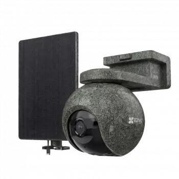 EZVIZ CS-EB8/SP Ranger akkukäyttöinen ulko-PT-kamera aurinkopaneelilla (4G/LTE, WiFi 2,4 GHz, 4K, 8 MP, 4 mm, IP65)