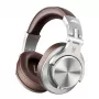 OneOdio A71 ruskea Over-Ear johdolliset kuulokkeet 40mm neodyymielementeillä, taitettava, kääntyvät korvakupit, 2 kaapelia
