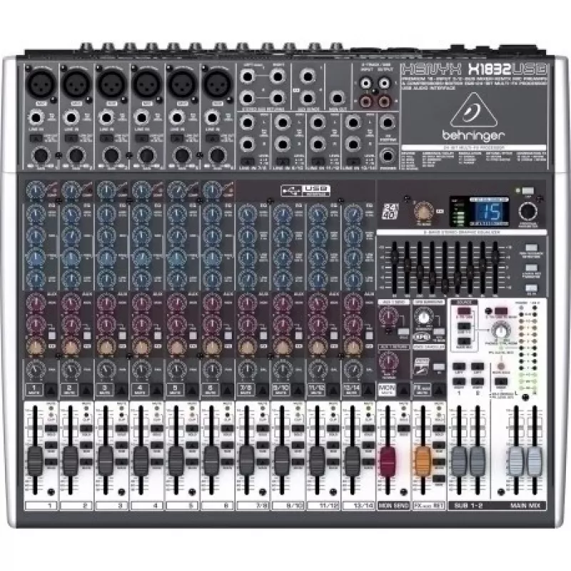 Behringer X1832USB audiomikseri 18 kanavaa