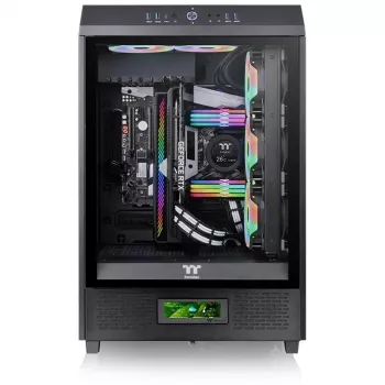 Thermaltake LCD Panel Kit musta The Tower 500 -koteloon