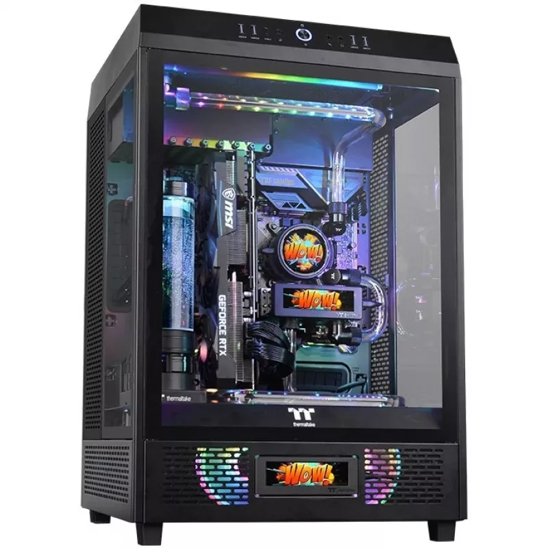 Thermaltake LCD Panel Kit musta The Tower 500 -koteloon