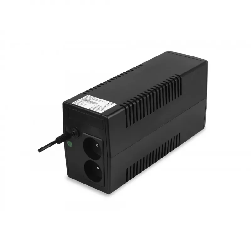 VOLT POLSKA PICO 600VA 360W UPS keskeytymätön virransyöttö Line-Interactive 2x Schuko