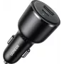 UGREEN EC701 63W 2-porttinen pikalaturi autoon 1A1C musta