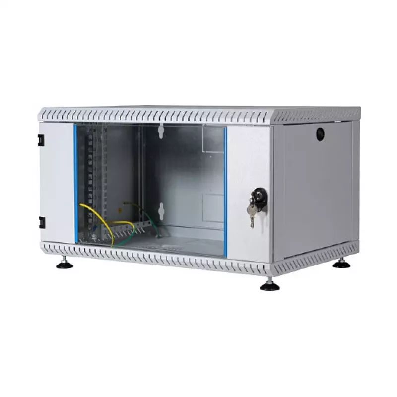 EFB Elektronik 19 tuuman seinäkotelo 21U, kiinteä, 1-osainen, RAL7035, syvyys 600 mm