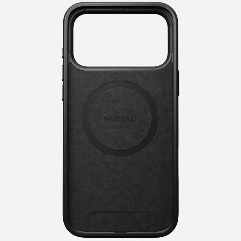 NOMAD Modern Leather -kotelo iPhone 17 Pro Maxille, Horween-nahka, Rustic Brown, MagSafe-yhteensopiva