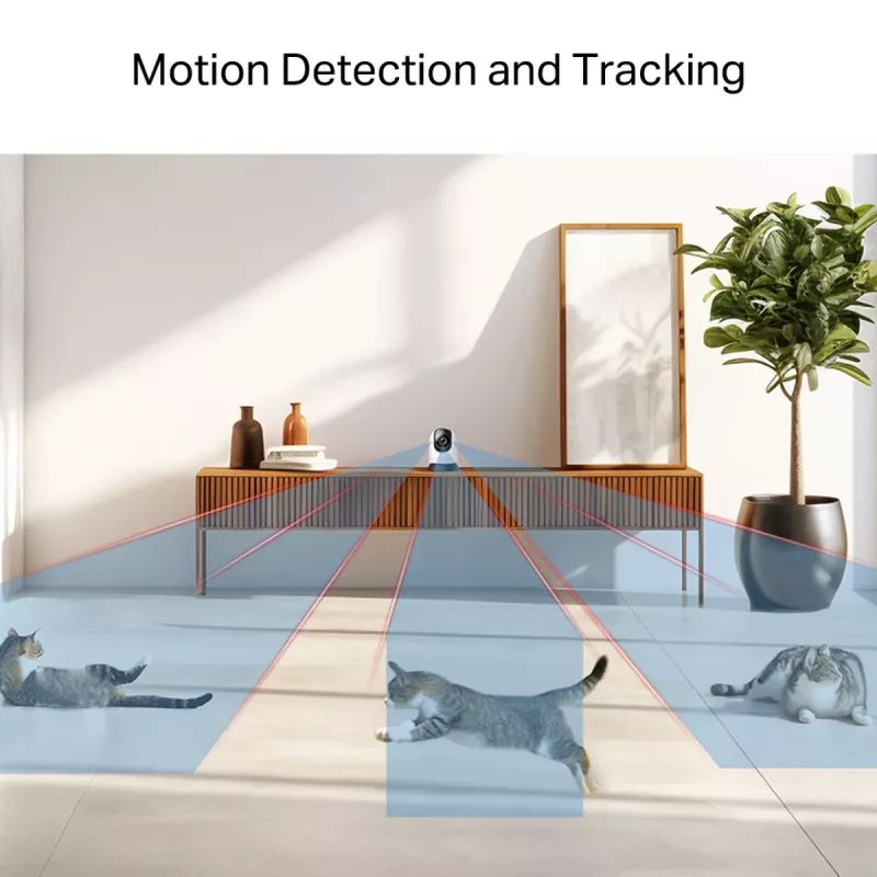 Mercusys MC230 Pan/Tilt AI kodin Wi-Fi-valvontakamera, 5 MP
