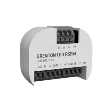 Grenton LED-himmennysmoduuli RGBW 1-Wire digitaaliset tulot 2 tuloa uppoasennettava TF-BUS