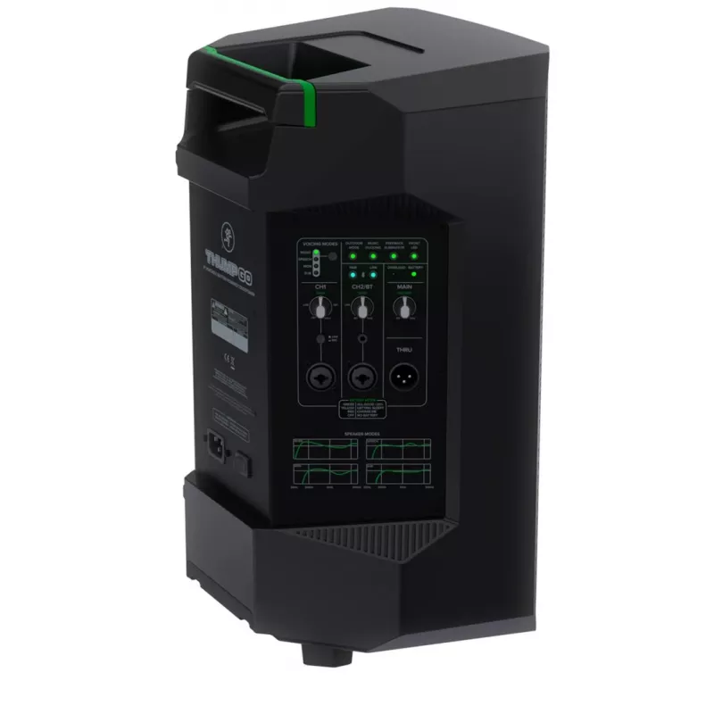 Mackie Thump GO - 8 inch kannettava akkukäyttöinen kaiutin, 200 W, Bluetooth 5.0, musta