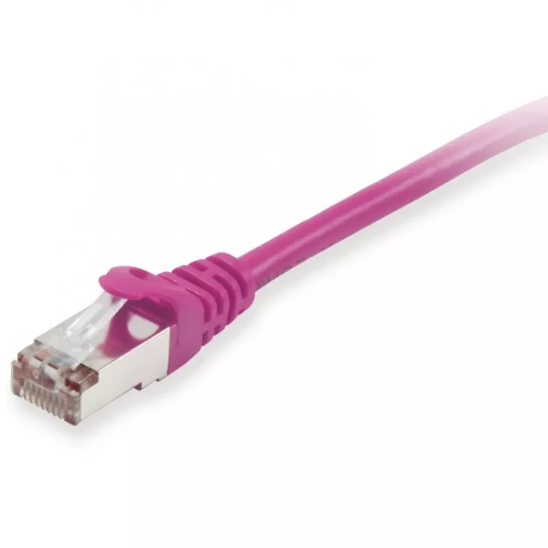 Equip Cat.6 S/FTP patchkaapeli RJ-45 (M) - RJ-45 (M) 0,5m violetti LSZH